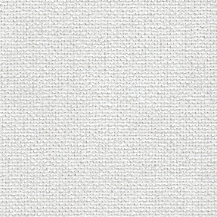Belgian - Performance Faux Linen Fabric - Swatch / White - Revolution Upholstery Fabric
