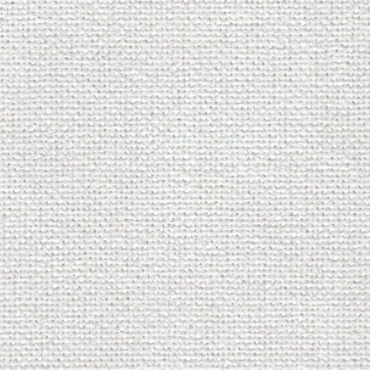 Belgian - Performance Faux Linen Fabric - Swatch / White - Revolution Upholstery Fabric