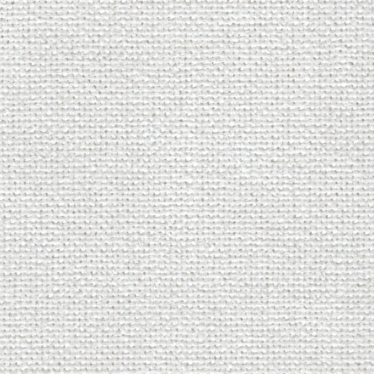 Belgian - Performance Faux Linen Fabric - Swatch / White - Revolution Upholstery Fabric